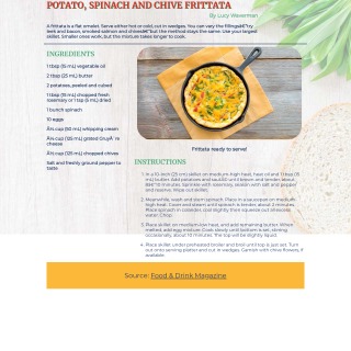 Recipe Page home page image