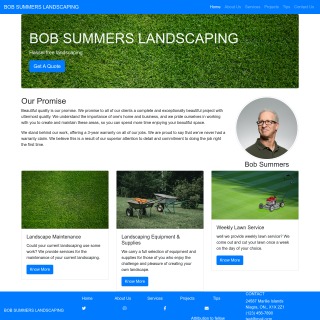 bob summers website home page